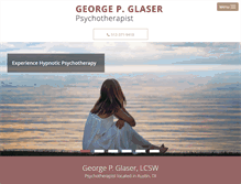 Tablet Screenshot of georgeglaser.com